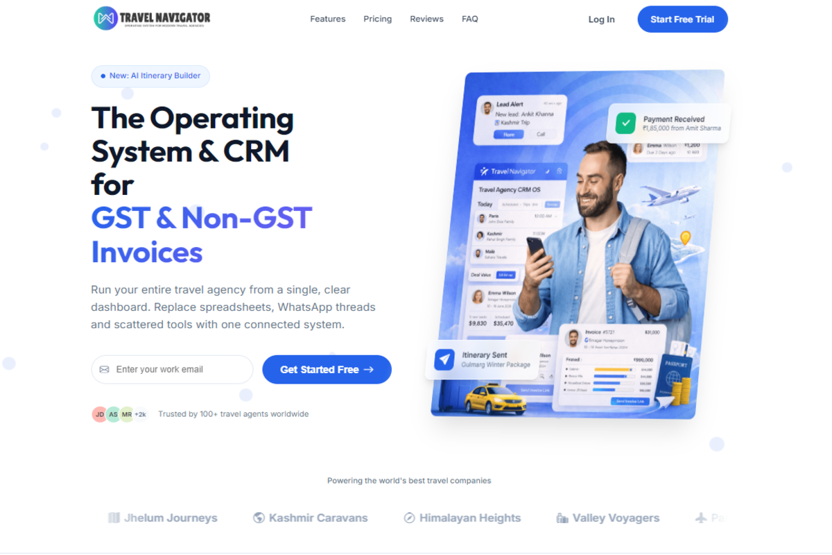 Travel Navigator — Travel SaaS Platform Built by Web Assets