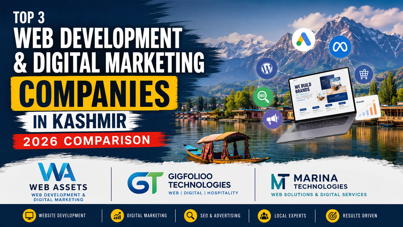 Top Web Development & Digital Marketing Companies in Kashmir – 2026